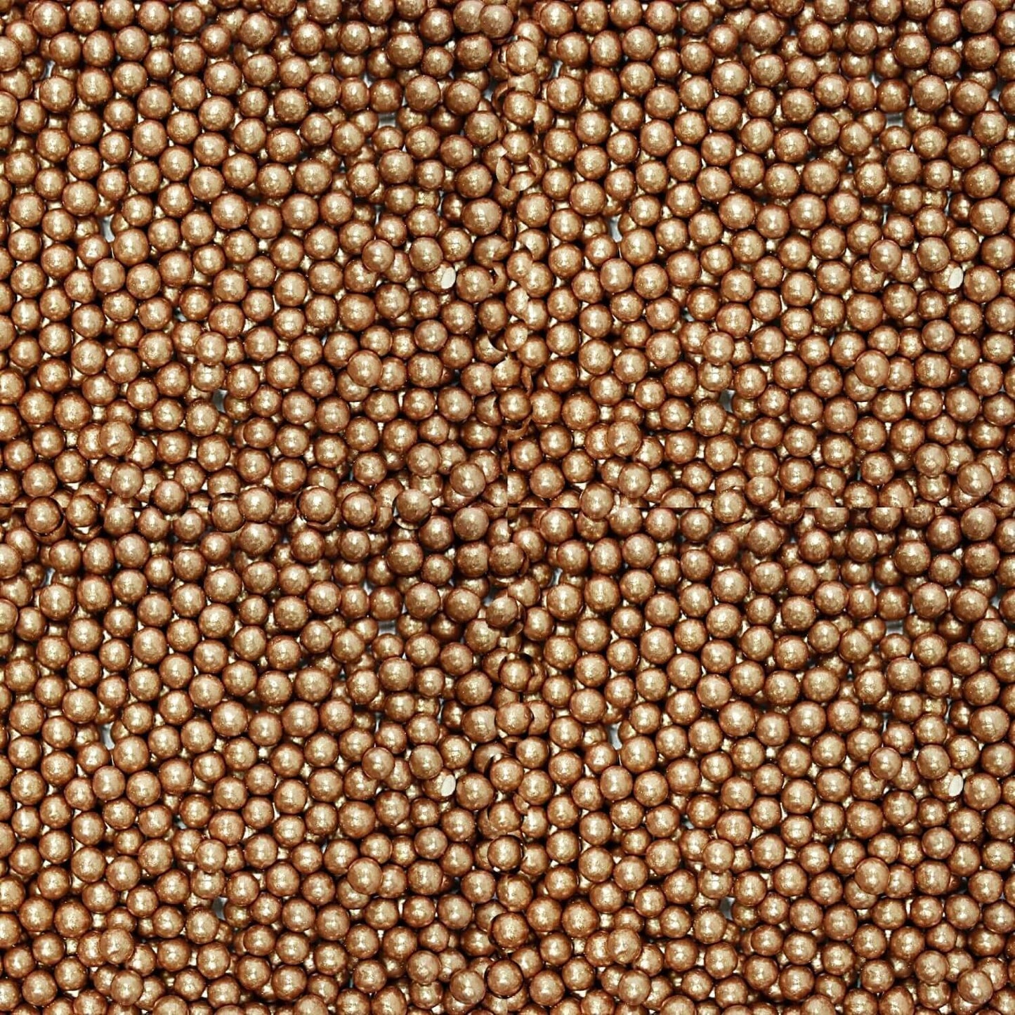 Confect Bronze Disco Balls Sprinkles 6 MM 1 Kg