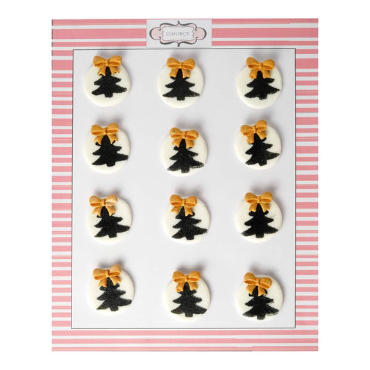 Christmas Tree Black & Gold 22 60 gms