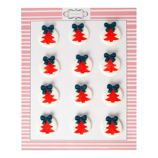 Christmas Tree Red & Navy 23 60 gms