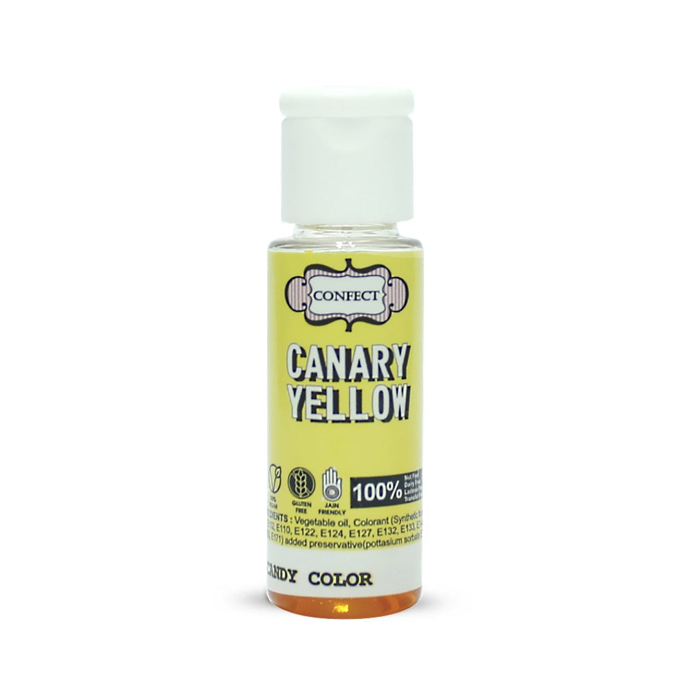 Confect Canary Yellow Candy Color25 ml