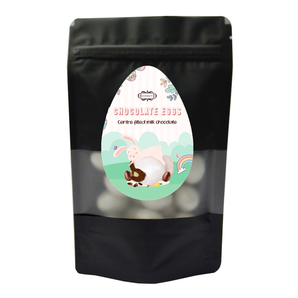 White | Edible Chocolate Eggs 300 Gm
