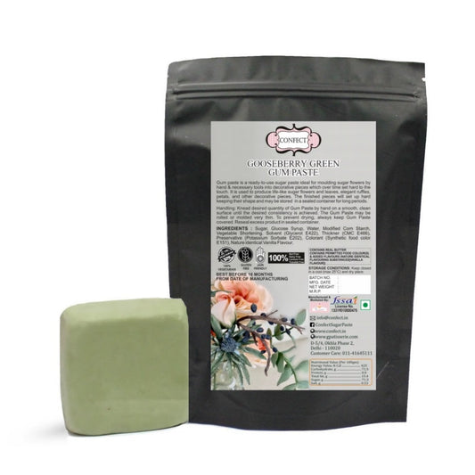 Gooseberry Green Gum Paste 1
