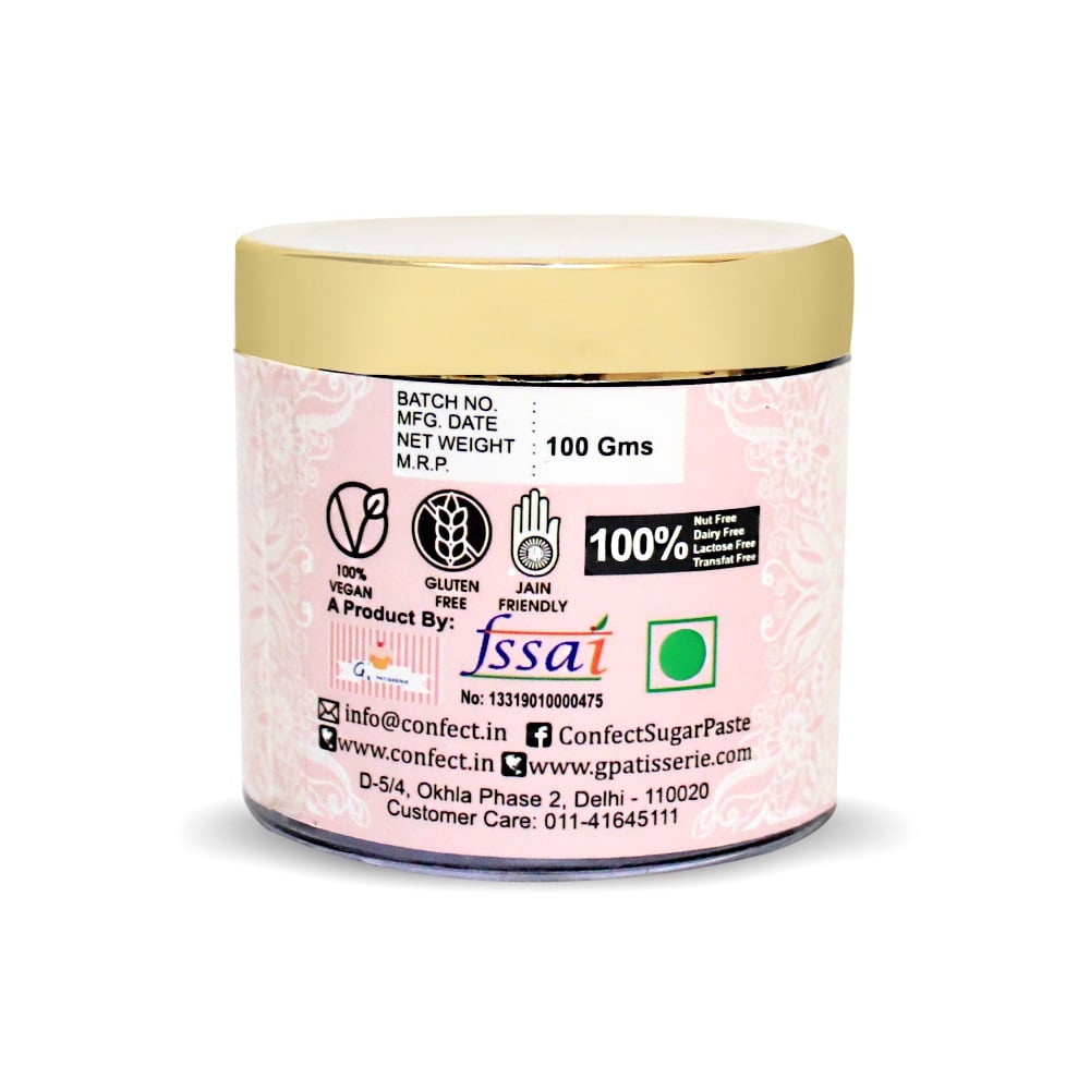 Pure Peach Edible Lace 100 Gms