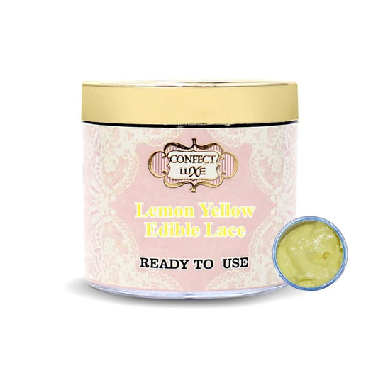 Lemon Yellow | Edible Lace 100 Gms