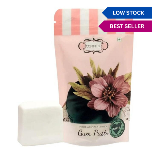 White | Edible Gum paste 250 Gm