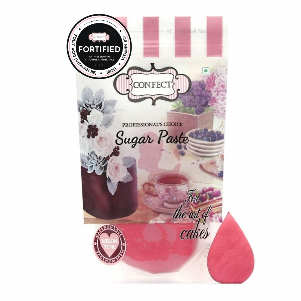 Melon Pink Fondant | Edible Nutritional Sugarpaste 1 Kg