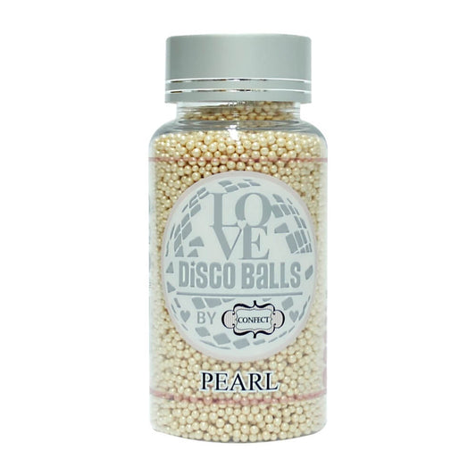 Pearl Disco Balls Sprinkles 2 MM 120 Gms