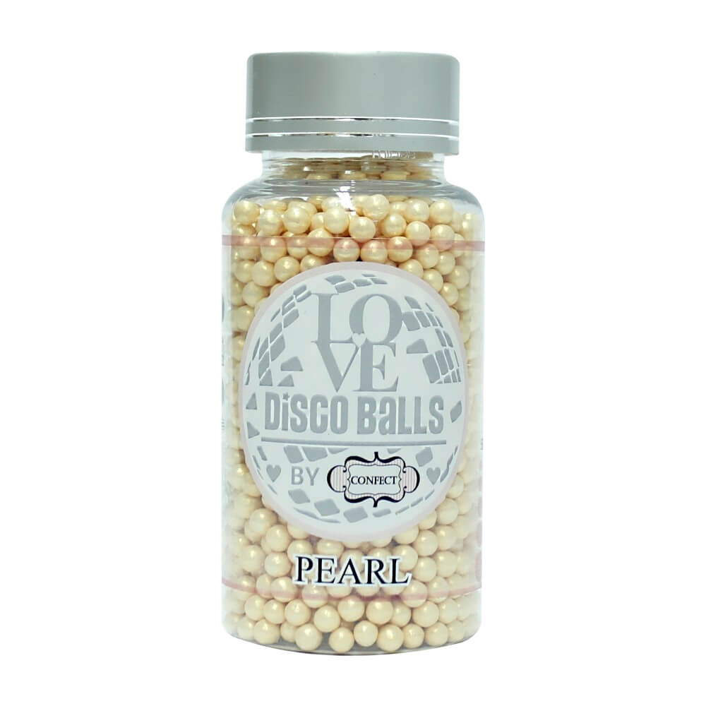 Confect Pearl Disco Balls Sprinkles 4 MM 1 Kg