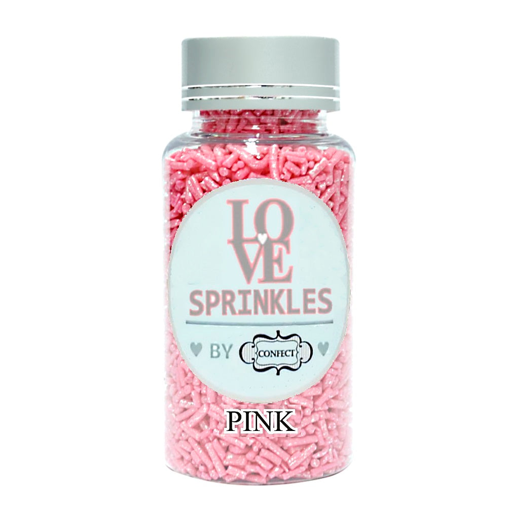 Confect Pink Vermicelli Sprinkles 1 Kg