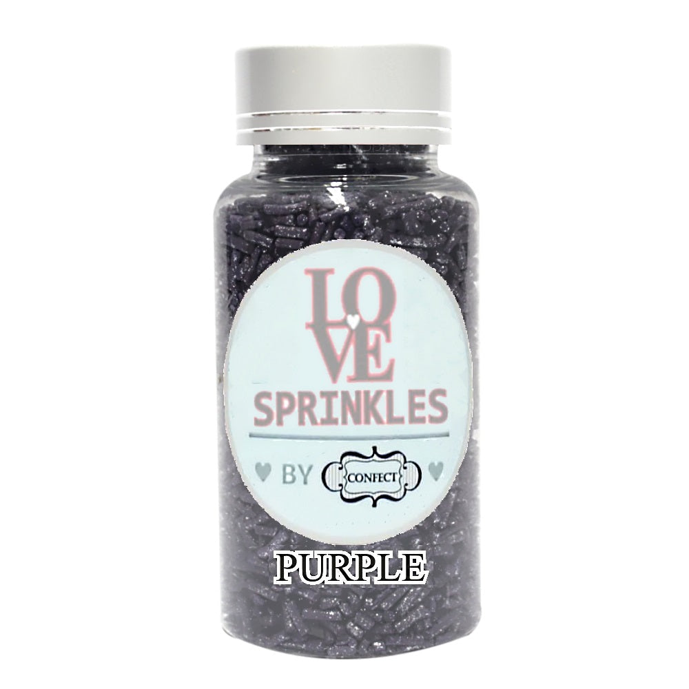Confect Purple Vermicelli Sprinkles 1 Kg