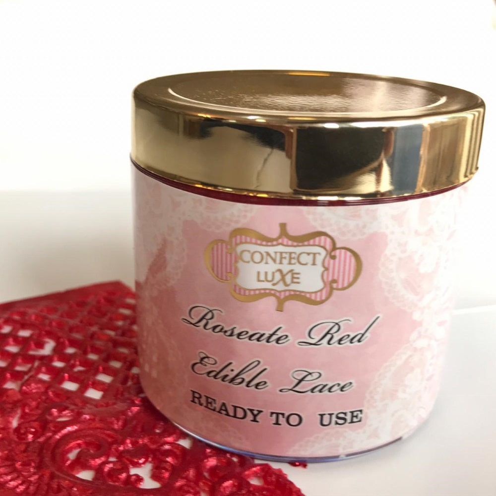 Roseate Red Edible Lace 2