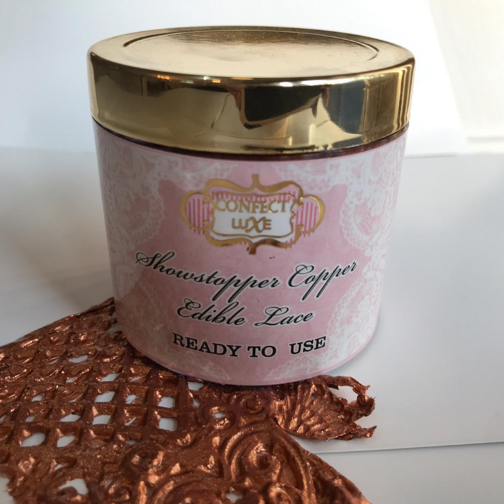 Showstopper Copper Edible Lace 2