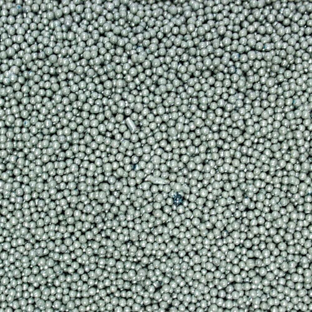 Silver Disco Balls Sprinkles 3 MM 120 Gms