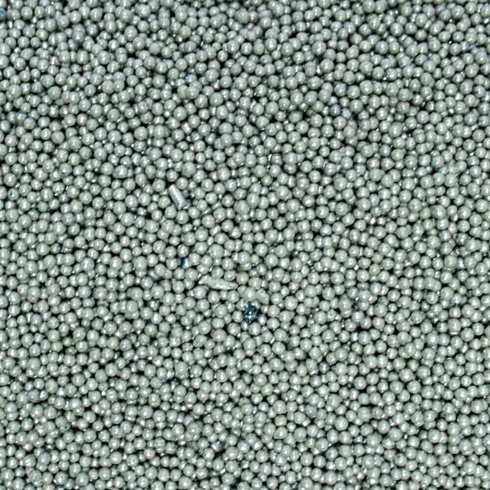 Silver Disco Balls Sprinkles 4 MM 120 Gms