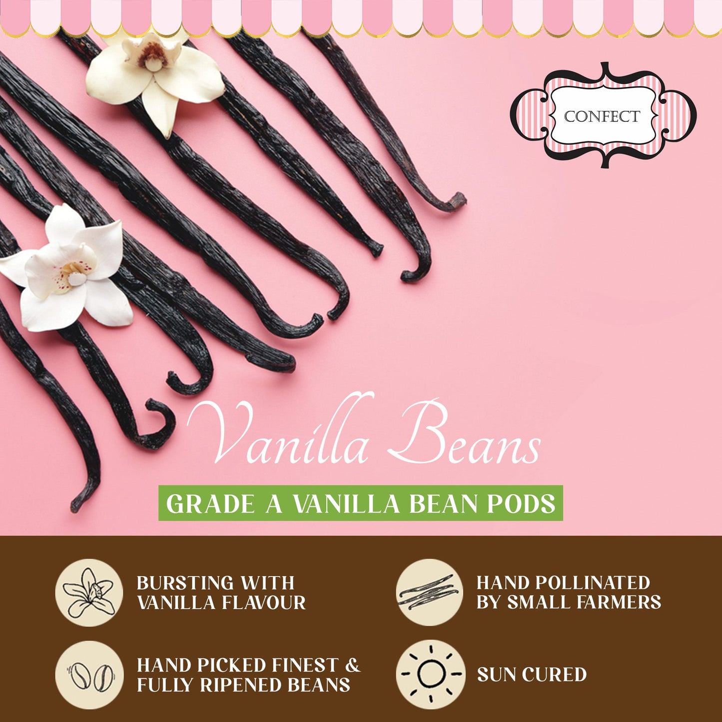 Confect Vanilla Beans