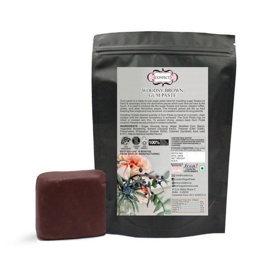 Woodsy Brown Gum Paste 1