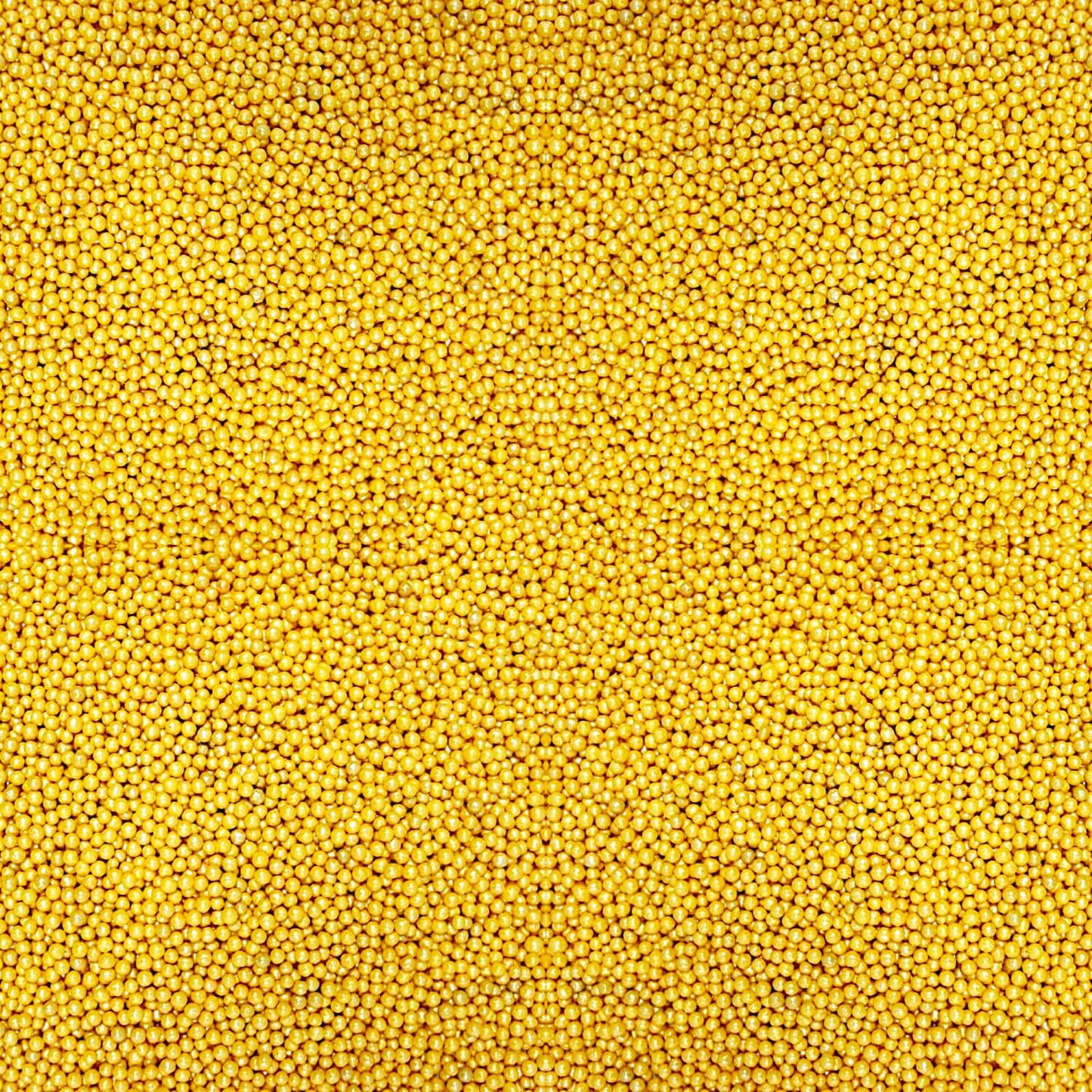 Confect Yellow Disco Balls Sprinkles 2 MM 120 Gms