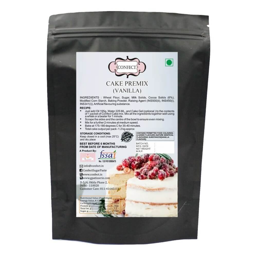 cake premix vanilla