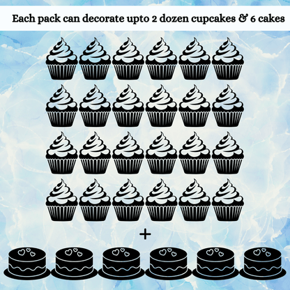 Confect Edible Patriotic Sprinkles | Mix Red, White, Blue & Silver Jimmies | Justice League Sprinkles Pack of 5 (J4-08)