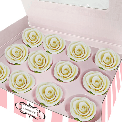 White | Edible Sugar Flower