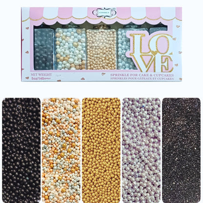 Confect Disco Ball Mashup Sprinkles for Cake Cupcake Décor 100Gms (DM-05)