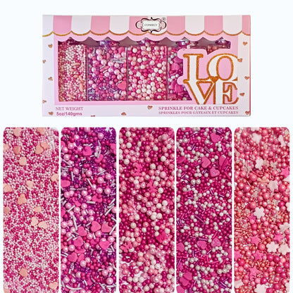 Valentine Sprinkles VS Multipack 12 - 100 gms