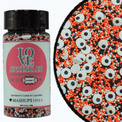 Halloween Sprinkles Mashup 3 120 Gm