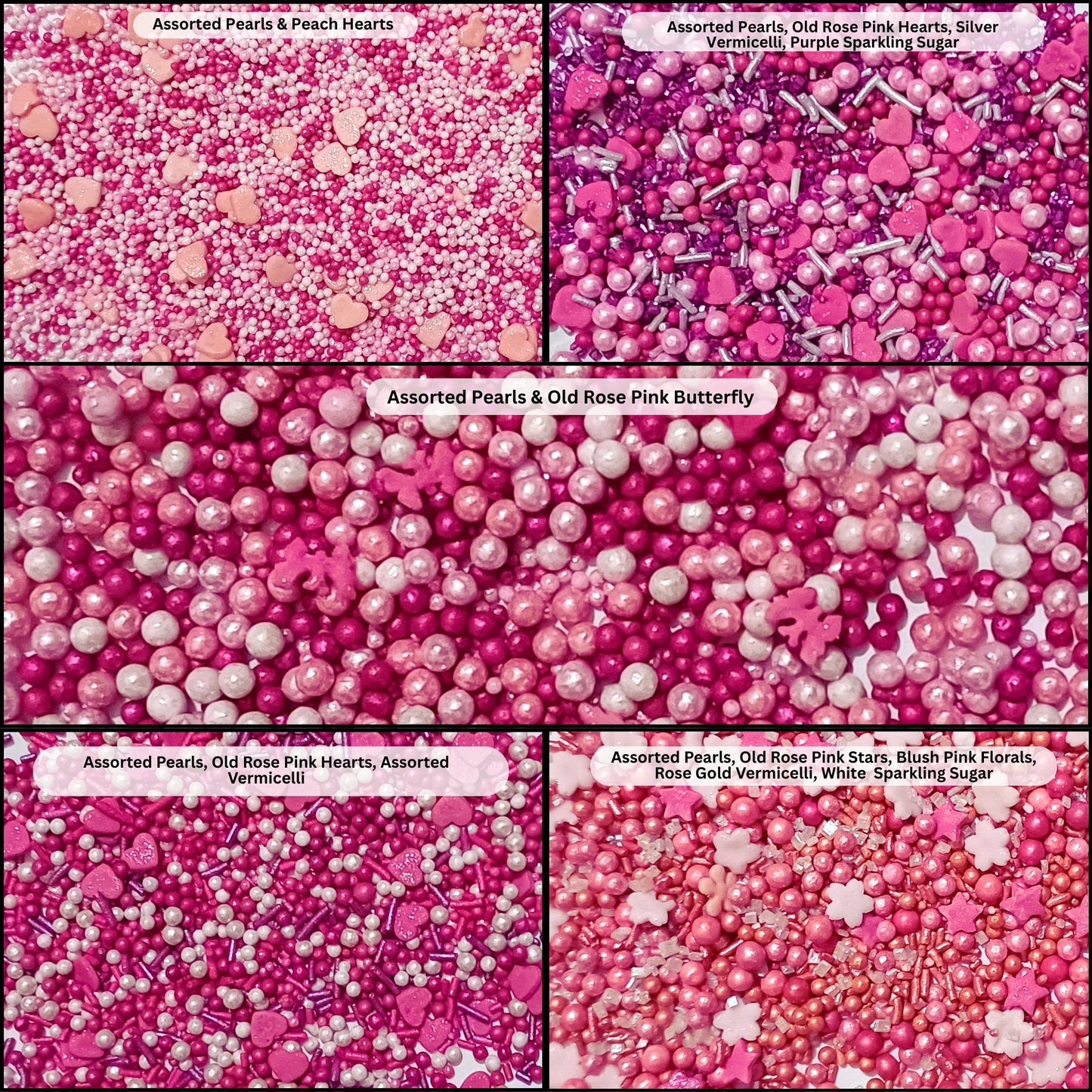 Valentine Sprinkles VS Multipack 12 - 100 gms