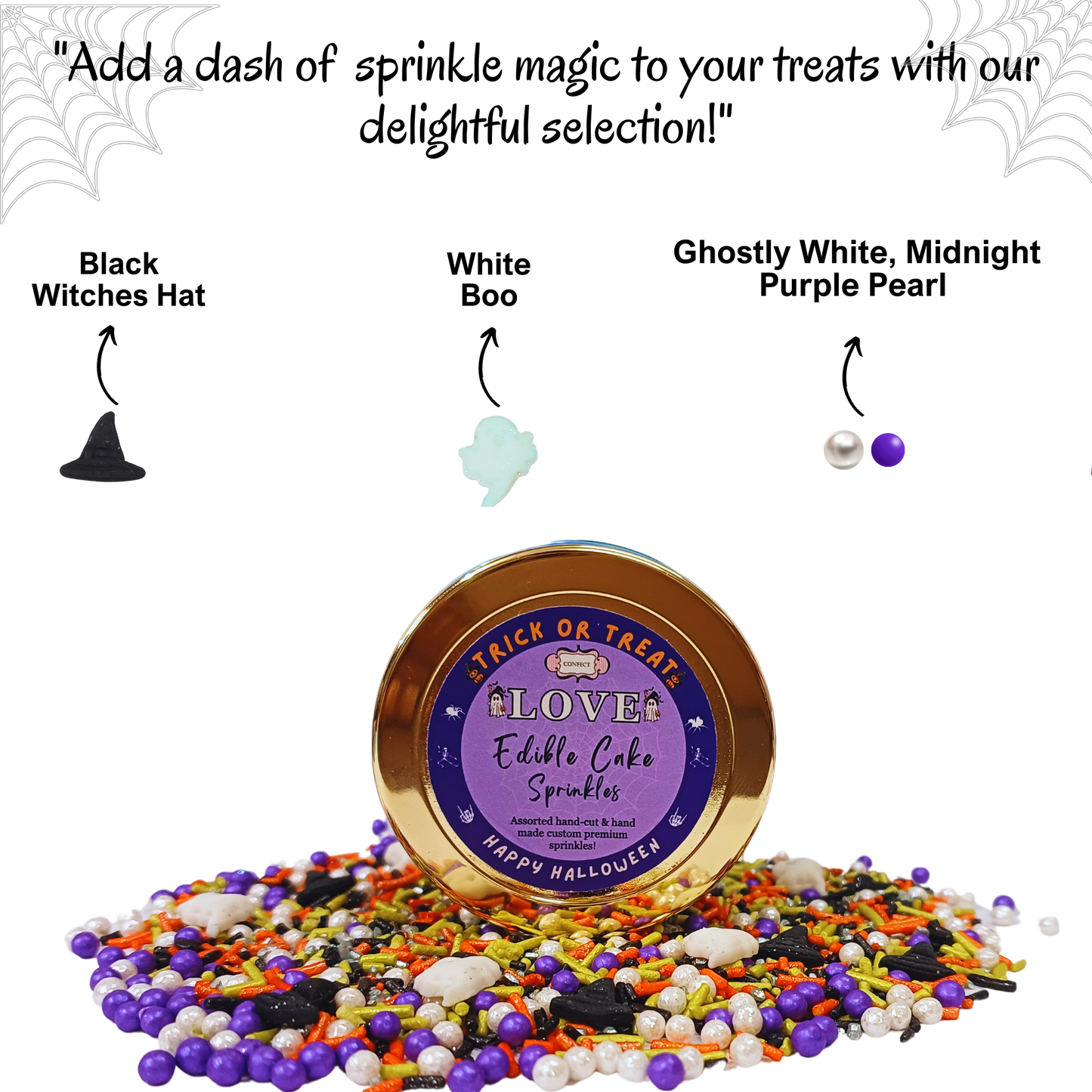 Halloween Sprinkles 7 50 Gms