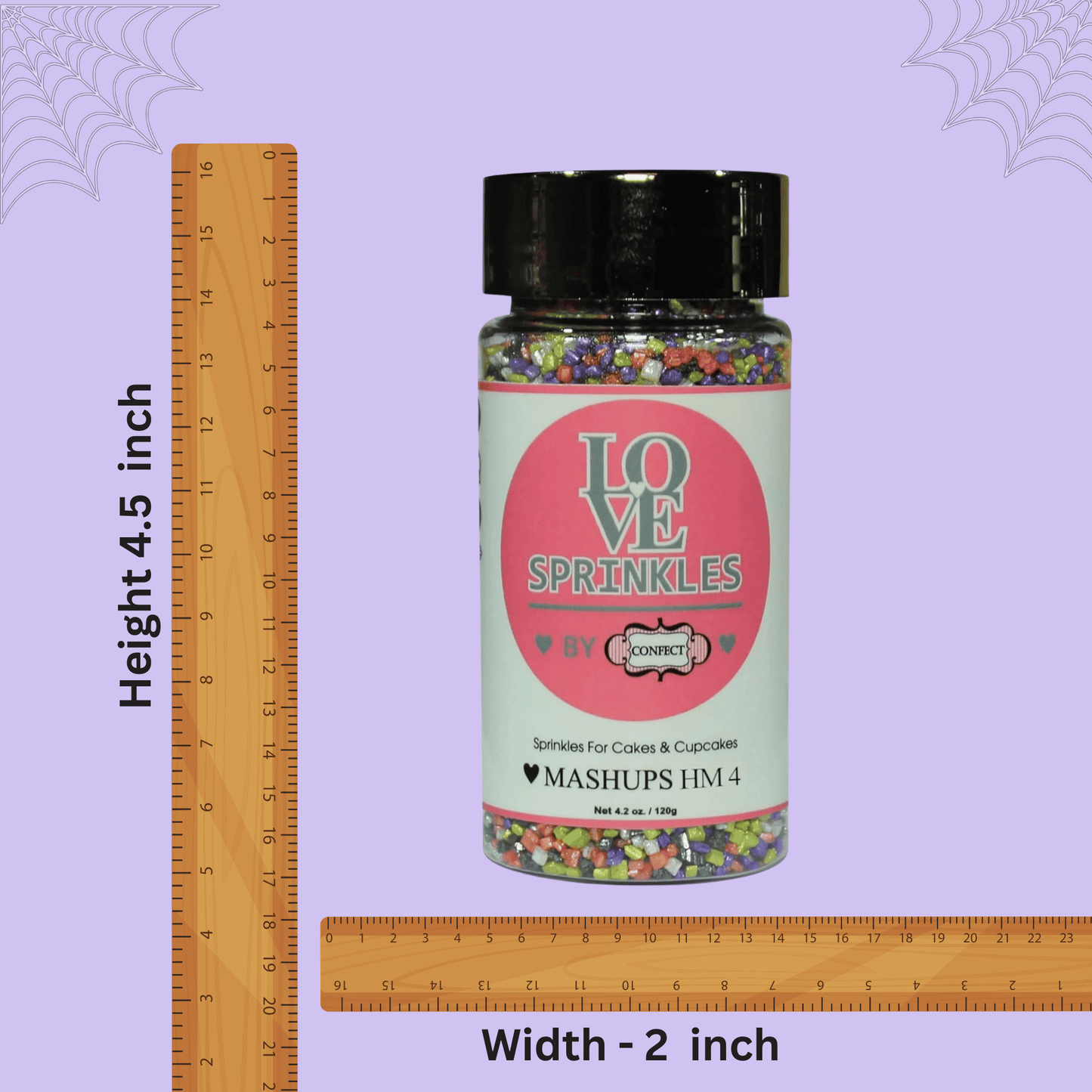Halloween Sprinkles Mashup 7 120 Gm