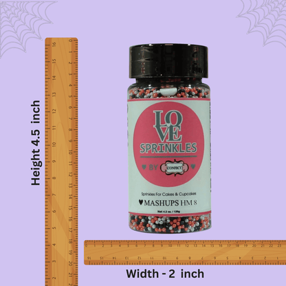 Halloween Sprinkles Mashup 3 120 Gm