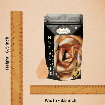 Rose Gold | Edible Metallic Sugar Paste 900 Gm