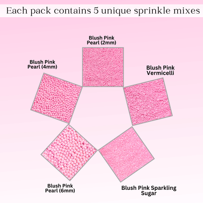 Sprinkles for Cakes & Cupcakes Decoration | USP-2(Baby Pink)