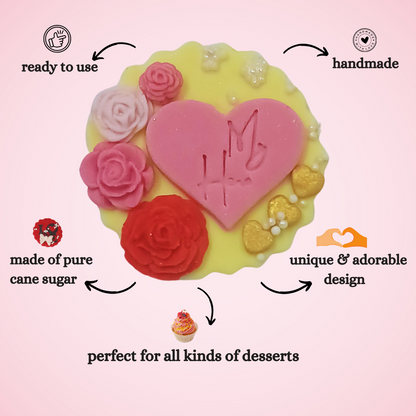 Confect Celebration Toppers for Cakes & Cupcakes | Cake Decorations Supplies - 100Gms (Mday-Topper-02)
