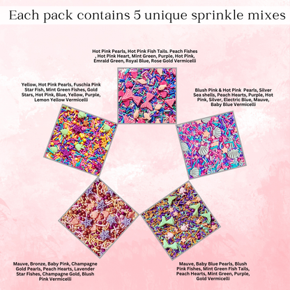 Under the Sea Sprinkles for Decorations 02 | 140 Gm