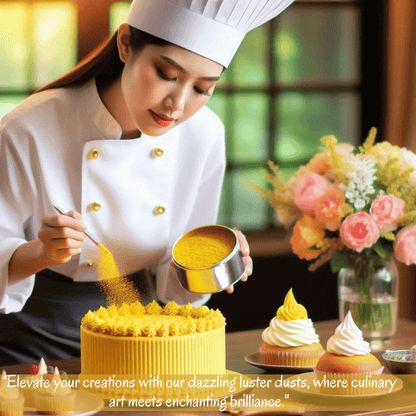 Sunflower Yellow | Edible Luster Dust 5 Gms