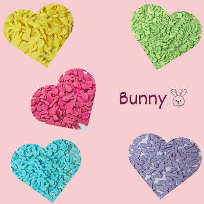 Confect Easter Sprinkles Edible | Edible Sprinkles Mix for Baking & Cake Decorative Pack of 5 (EAST 8) - 100Gms