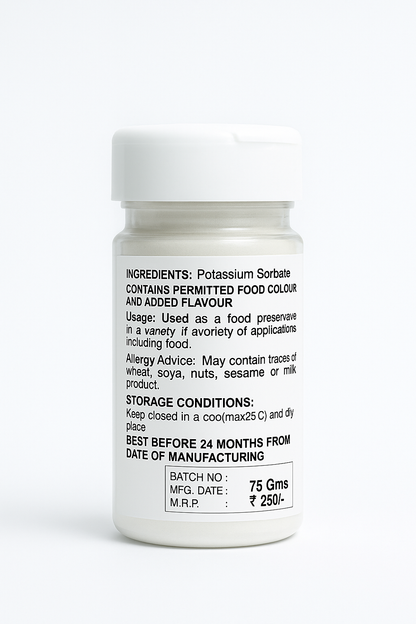 Potassium Sorbate 50g