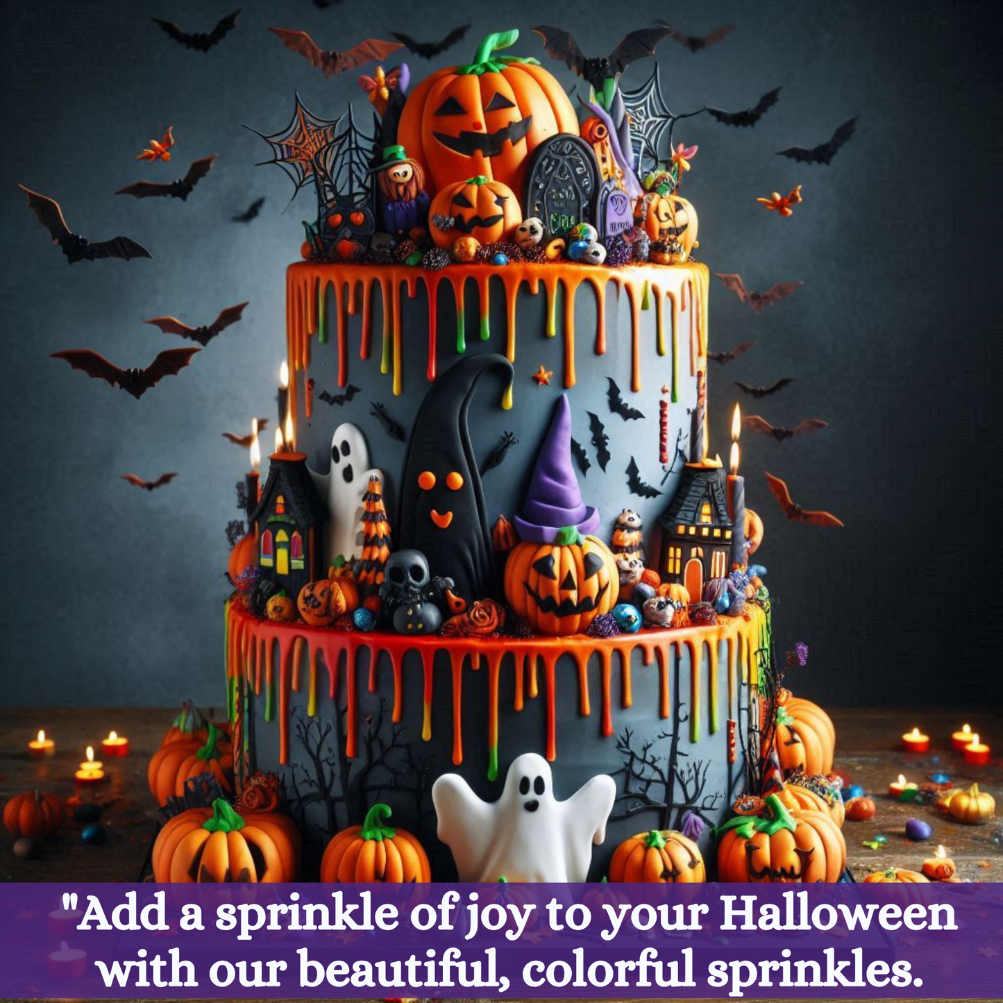 Halloween Sprinkles 7 50 Gms