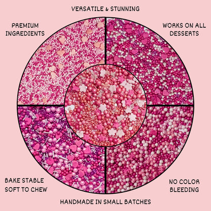 Valentine Sprinkles VS Multipack 12 - 100 gms