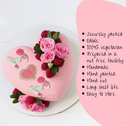 Confect Celebration Toppers for Cakes & Cupcakes | Cake Decorations Supplies - 100Gms (Mday-Topper-02)