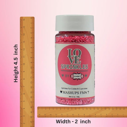 Hot Pink | Sprinkles Bottle for Decoration Bottle 100 g