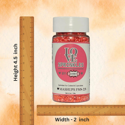 Citrus Orange | Sprinkles Bottle for Decoration Bottle 100 g