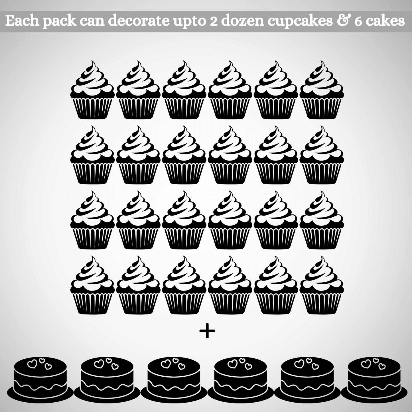 Sprinkles for Cakes & Cupcakes Decoration | USP-15(White)