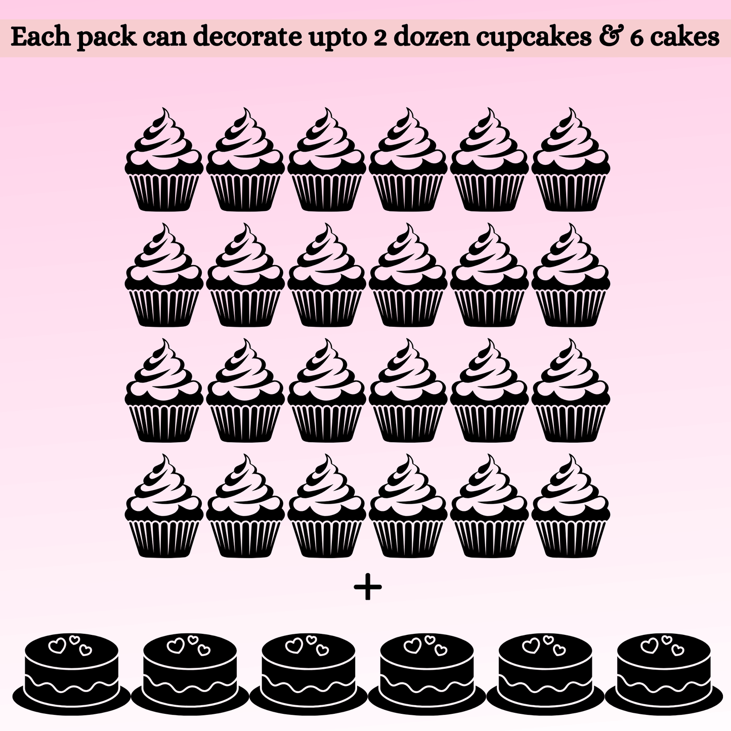 Sprinkles for Cakes & Cupcakes Decoration | USP-2(Baby Pink)