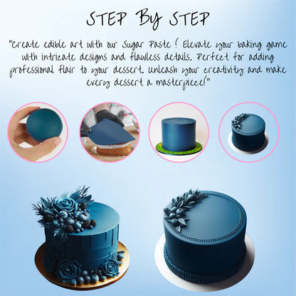 Royal Blue Fondant | Edible Sugarpaste 1 Kg