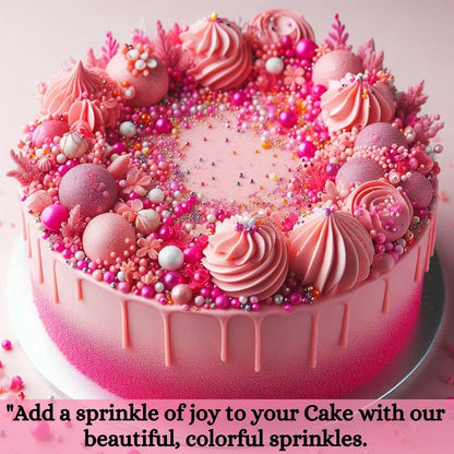 Hot Pink | Sprinkles Bottle for Decoration Bottle 100 g