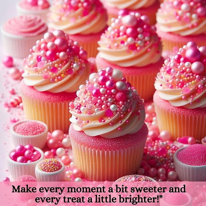 Hot Pink | Sprinkles Bottle for Decoration Bottle 100 g