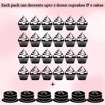 Sprinkles for Cakes & Cupcakes Decoration | USP-6(Crimson Pink)