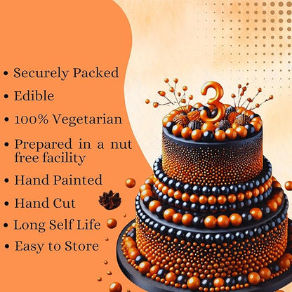 Citrus Orange | Sprinkles Bottle for Decoration Bottle 100 g